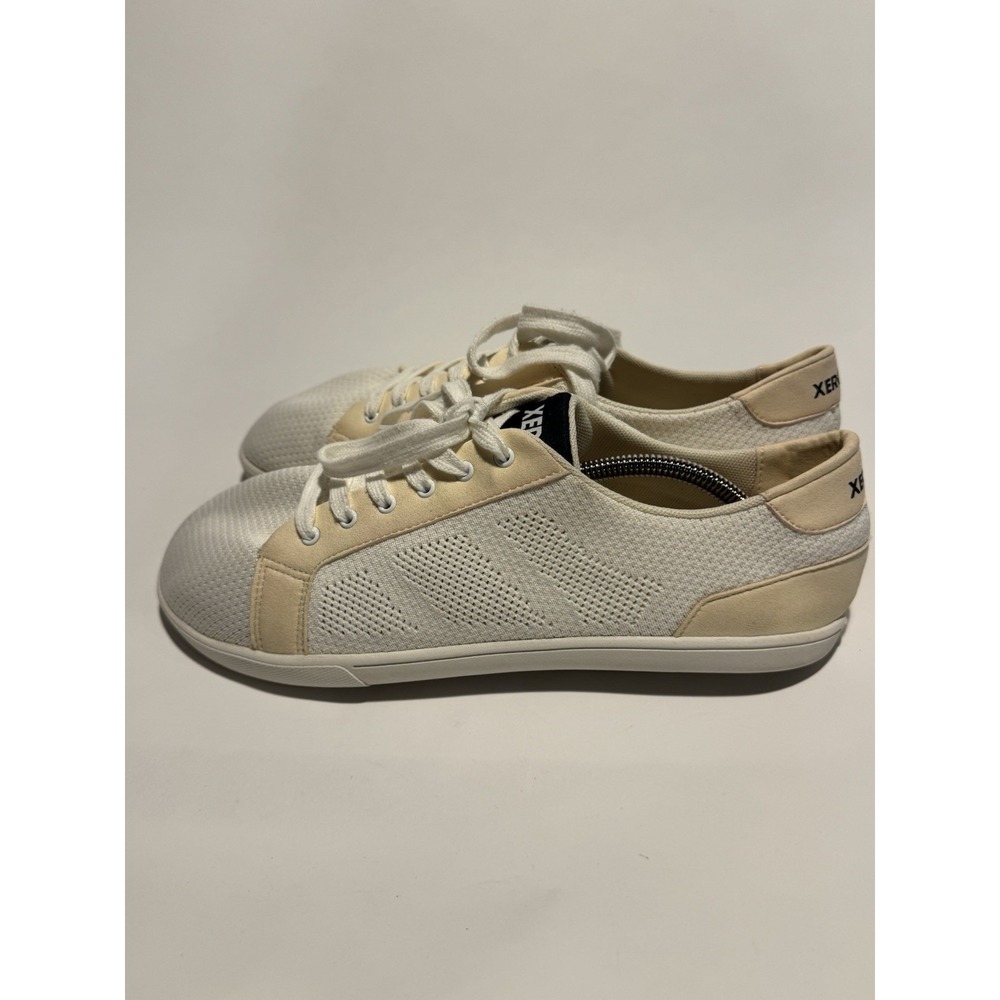 Xero Dillon Mens Size 12 Barefoot Minimalist Casual Shoes White Ivory Foot Shape